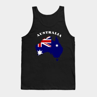 Australia Map Tank Top